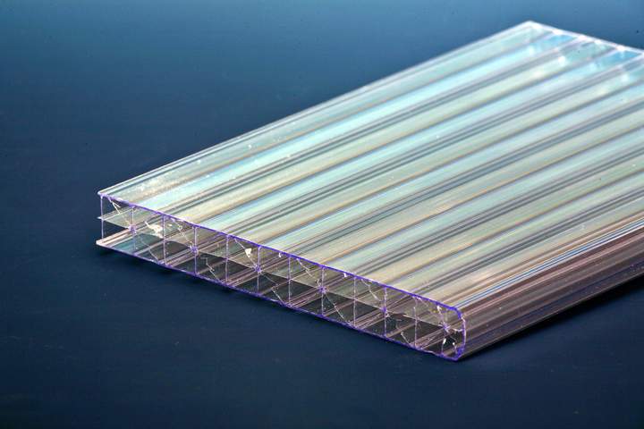 Doppelstegplatten glashell