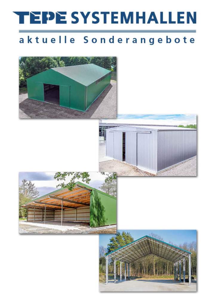 Systemhallen Katalog Sonderangebote